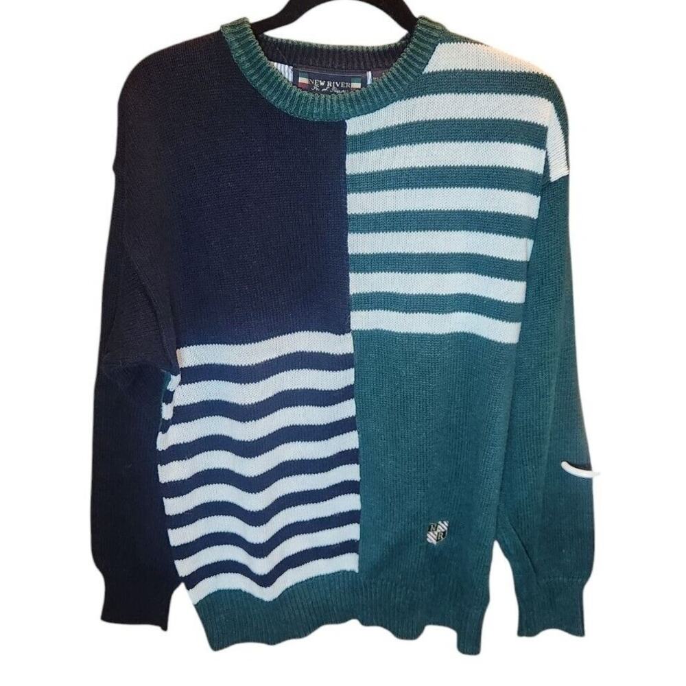New River vintage 90's sweater men's small
